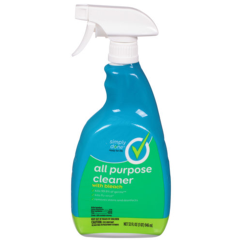 All Purpose Cleaner, with Bleach