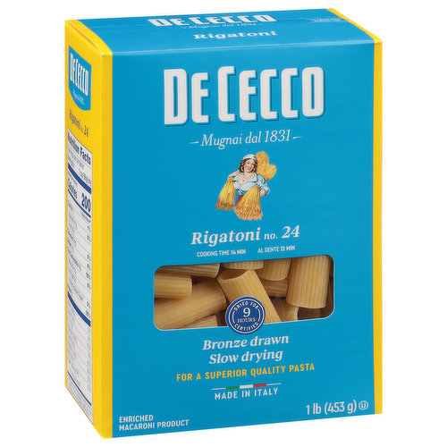 De Cecco Rigatoni, No. 24 - Brookshire's