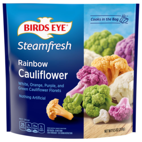 Birds Eye Cauliflower, Rainbow