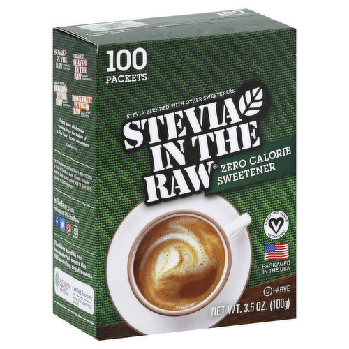 Stevia in the Raw Sweetener, Zero Calorie