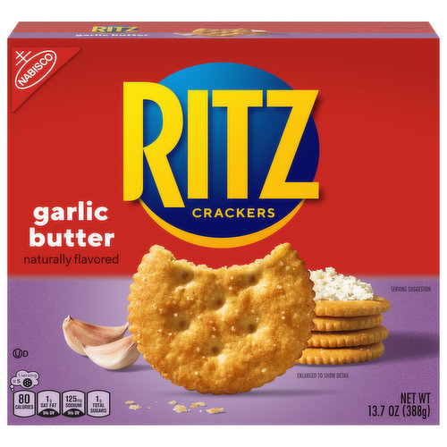 Ritz RITZ Garlic Butter Crackers, 13.7 oz