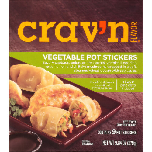 Crav'n Flavor Pot Stickers, Vegetable