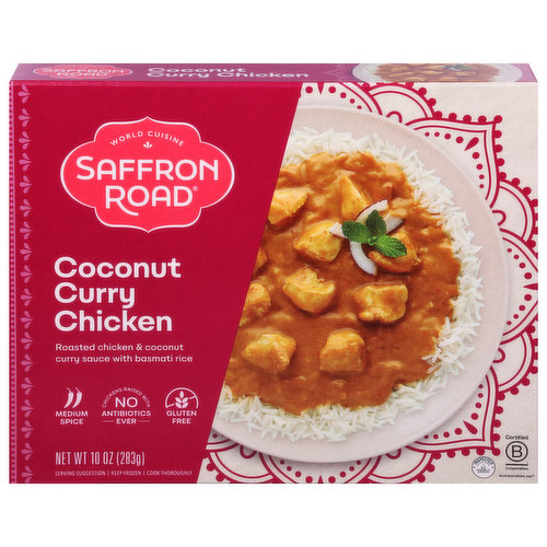 Saffron Road Coconut Curry Chicken, Medium Spice