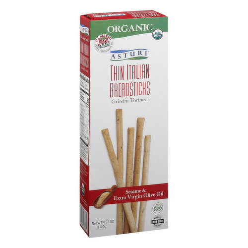 Asturi Breadsticks, Thin Italian
