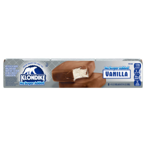 Klondike Ice Cream Bars, No Sugar Added, Vanilla