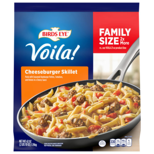 Birds Eye Cheeseburger Skillet, Family Size