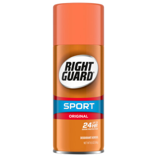 Right Guard Deodorant Aerosol, Sport, Original