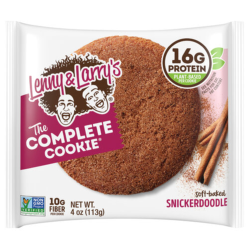 Lenny & Larry's Cookie, Snickerdoodle, Soft Baked