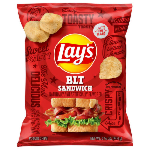 Lay's Potato Chips, BLT Sandwich