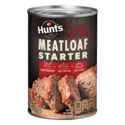 Hunt's Meatloaf Starter, Seasoned Tomato Sauce