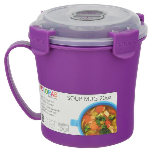 Soup Mug With Lid 