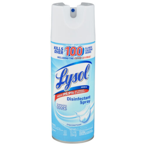 Lysol Disinfectant Spray, Crisp Linen Scent