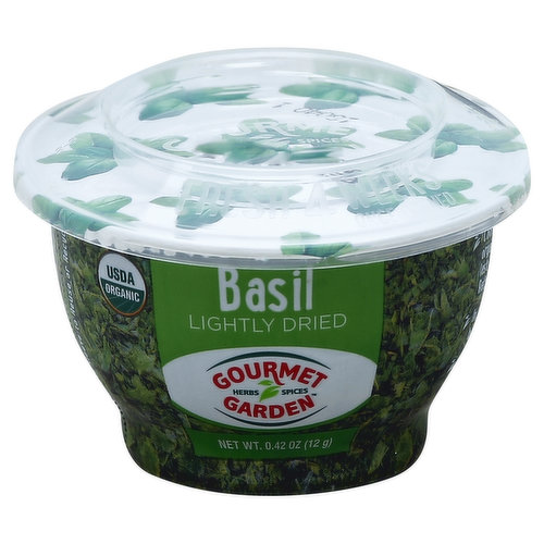 Gourmet Garden Basil, Lightly Dried