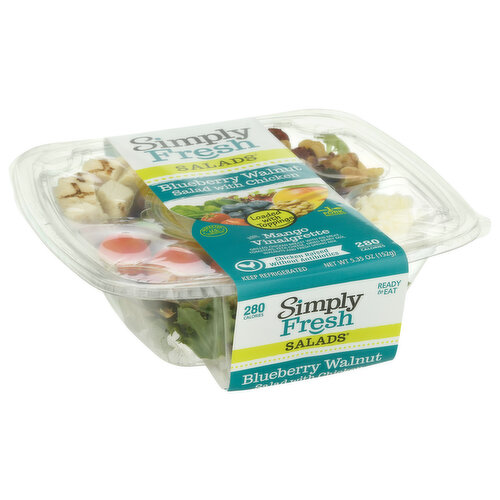 Simply Fresh Salads Salad with Chicken, Blueberry Walnut