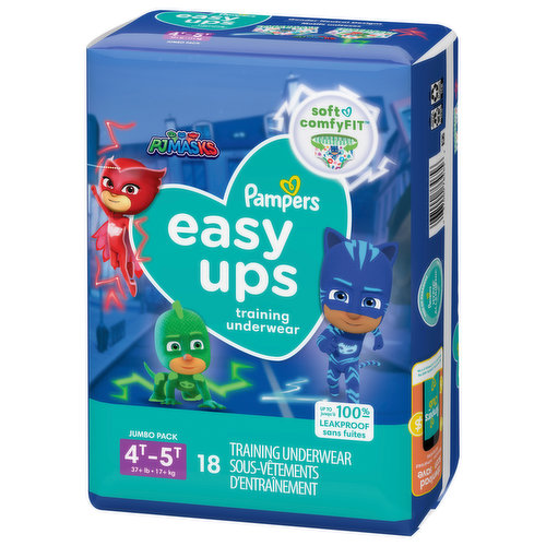 Pampers Training Underwear, PJ Masks, Jumbo Pack