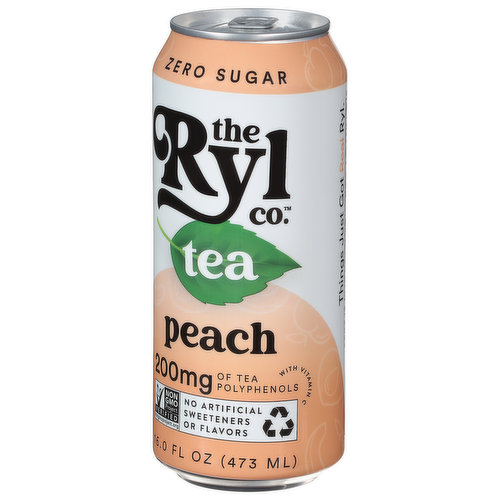 Zero Sugar Peach Tea