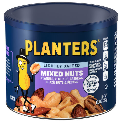 Fisher Snack Honey Roasted Mixed Nuts with Peanuts, 24 Ounces, Peanuts,  Cashews, Almonds, Filberts, Pecans