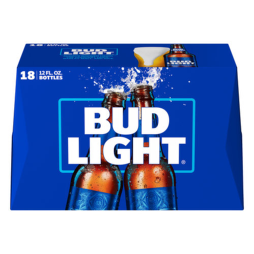 Always brewed using the choicest hops, barley malt, and rice. budlight.com. TapIntoYourBeer.com. Learn more at budlight.com. For more information about our products and freshness guarantee call 1-800-Dial Bud (1-800-342-5283) or visit us at TapIntoYourBeer.com. Enjoy responsibly. Please recycle.