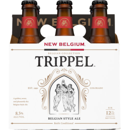 New Belgium Beer, Belgian Style Ale, Trippel