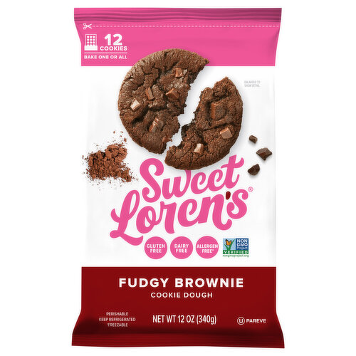 Sweet Loren's Cookie Dough, Fudgy Brownie