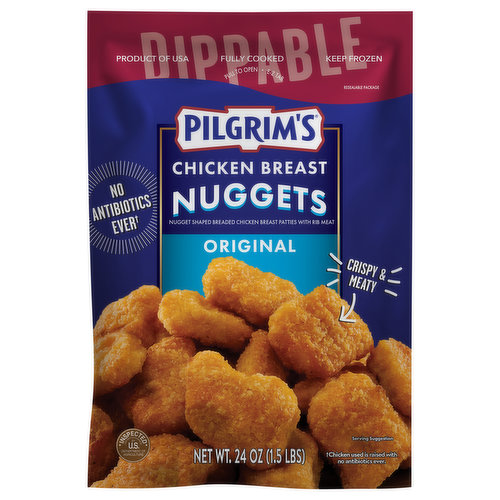 Pilgrim's Nuggets, Original, Chicken Breast