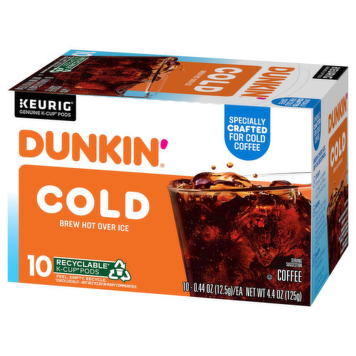 Dunkin Coffee, Medium Roast, Original Blend, K-Cup Pods