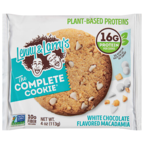 Lenny & Larry's Cookies, White Chocolate Flavored Macadamia