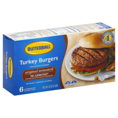 Butterball All Natural Ready-To-Cook Sweet Italian Style Turkey Sausage, 1  lb.