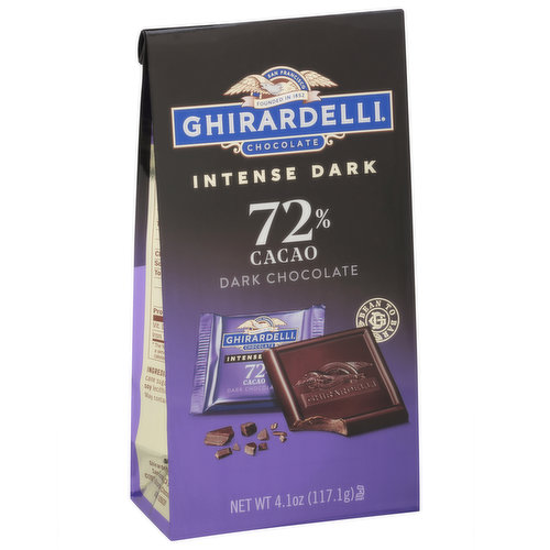 Ghirardelli Dark Chocolate, 72% Cacao
