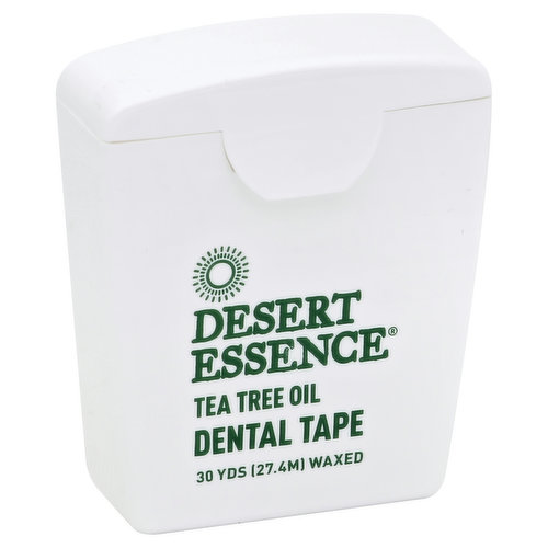 Desert Essence Dental Tape, Tea Tree Oil, Waxed