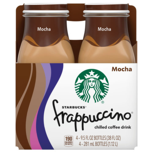 Starbucks Starbucks Frappuccino Chilled Coffee Drink Mocha 9.5 Fl Oz 4 Count Bottle