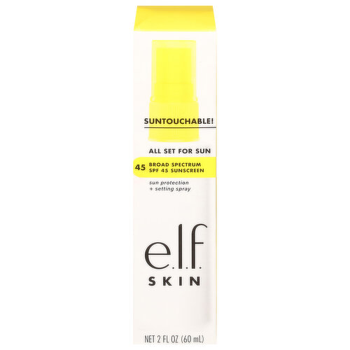 e.l.f. Sunscreen, Broad Spectrum SPF 45