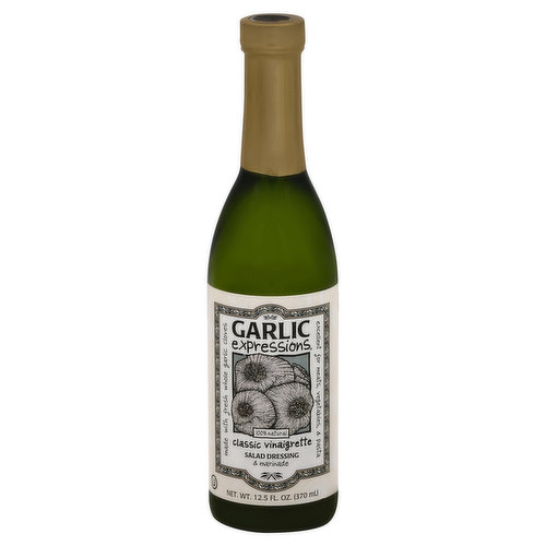 Garlic Expressions Salad Dressing & Marinade, Classic Vinaigrette