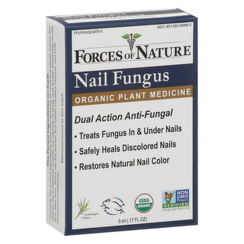 Forces of Nature Nail Fungus, Organic Plant Medicine