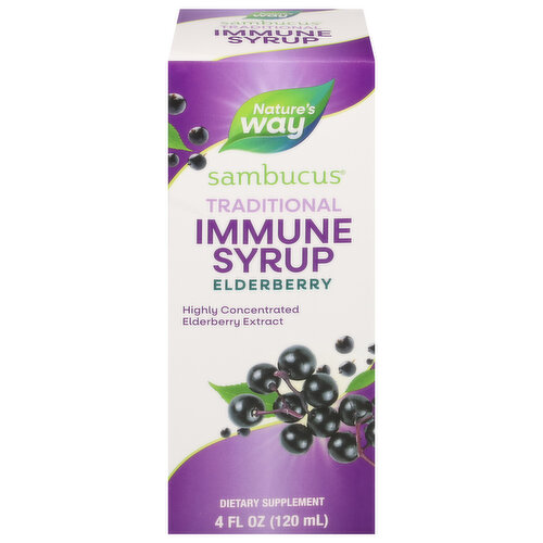 Nature's Way Immune Syrup, Traditional, Elderberry