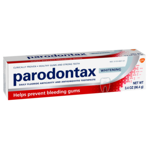 Republikeinse partij weekend diefstal Parodontax Toothpaste, Whitening