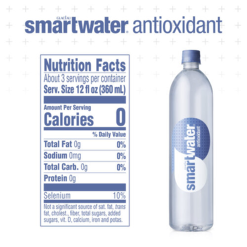 Smartwater® Vapor Distilled Electrolyte Enhanced Bottled Water, 1.5 liter -  Foods Co.