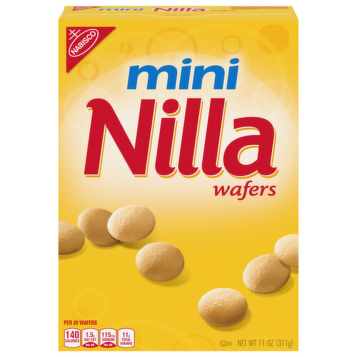 NILLA WAFER Nilla Wafers Mini Vanilla Wafer Cookies, 11 oz Box