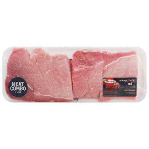 Meat combo deal. Hormel since 1891. Always Tender. www.hormel.com. Question or comments, please call 1-800-523-4635. Visit us at www.hormel.com.
