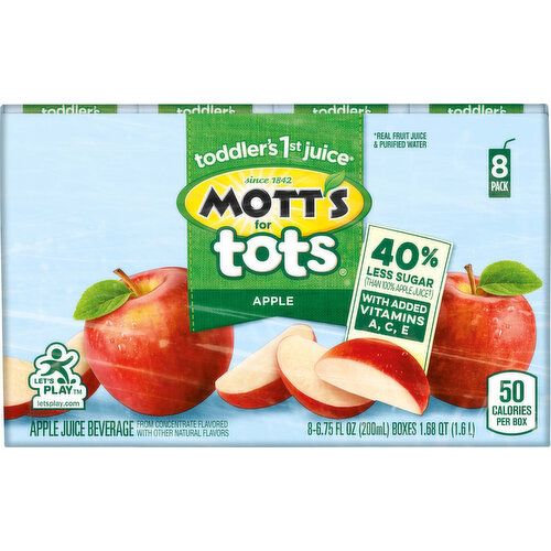 Mott's for Tots Juice Beverage, Apple