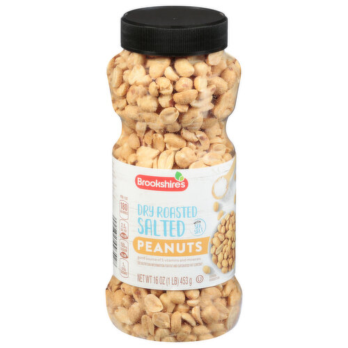 Brookshire's Dry Roasted Salted Peanuts