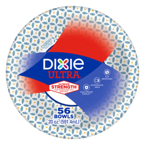 Dixie Ultra Bowls, Ultimate Strength, 20 Ounce