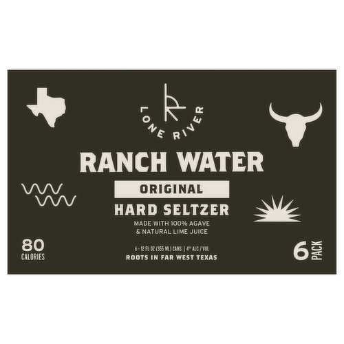 Our Story: A Lone River cuts through the high desert of Far West Texas. Out of the Lone River flows Ranch Water. Legend has it, the first soul to taste Ranch Water followed miles of Texas stars until found asleep under a pinon tree. While what transpired on that journey remains a mystery, its spirit inspires to this day.