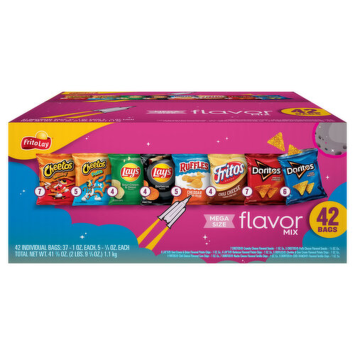 Frito Lay Flavor Mix, Mega Size