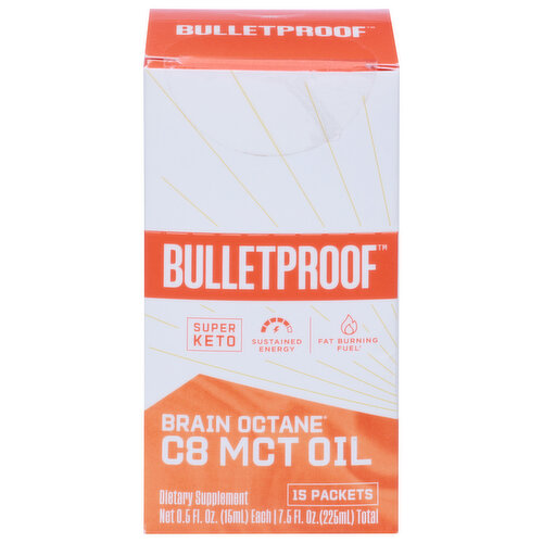 Bulletproof C8 MCT Oil, Brain Octane