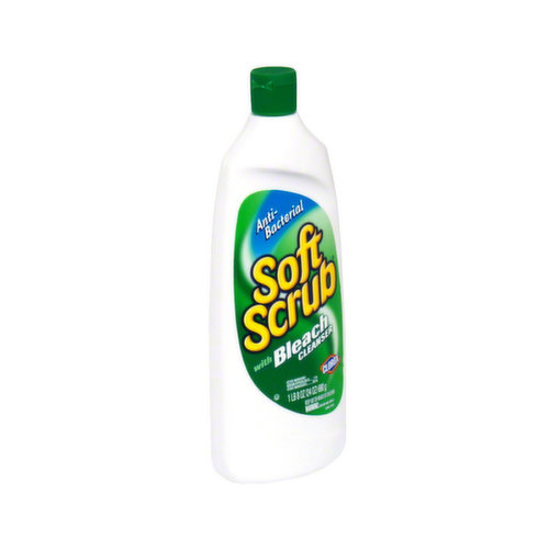 Soft Scrub Liquid Cleanser with Bleach - 24 fl oz bottle