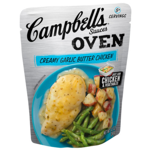 Campbell's Cooking Sauces, Creamy Garlic Butter