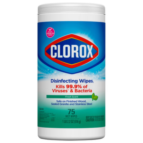 Clorox Disinfecting Wipes, Fresh Scent