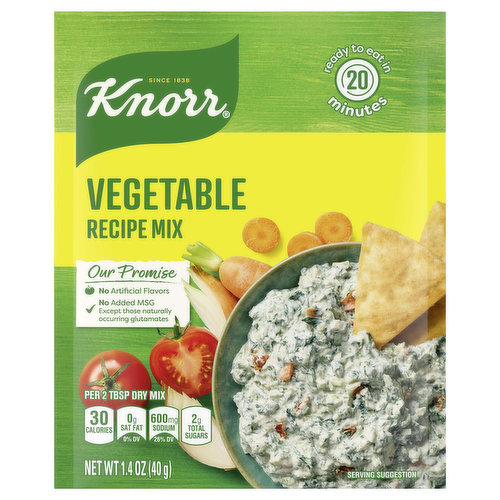 Knorr Recipe Mix, Vegetable