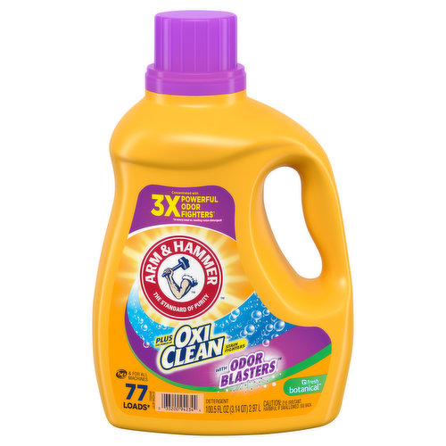 Arm & Hammer Detergent, Stain Fighters, Fresh Botanical